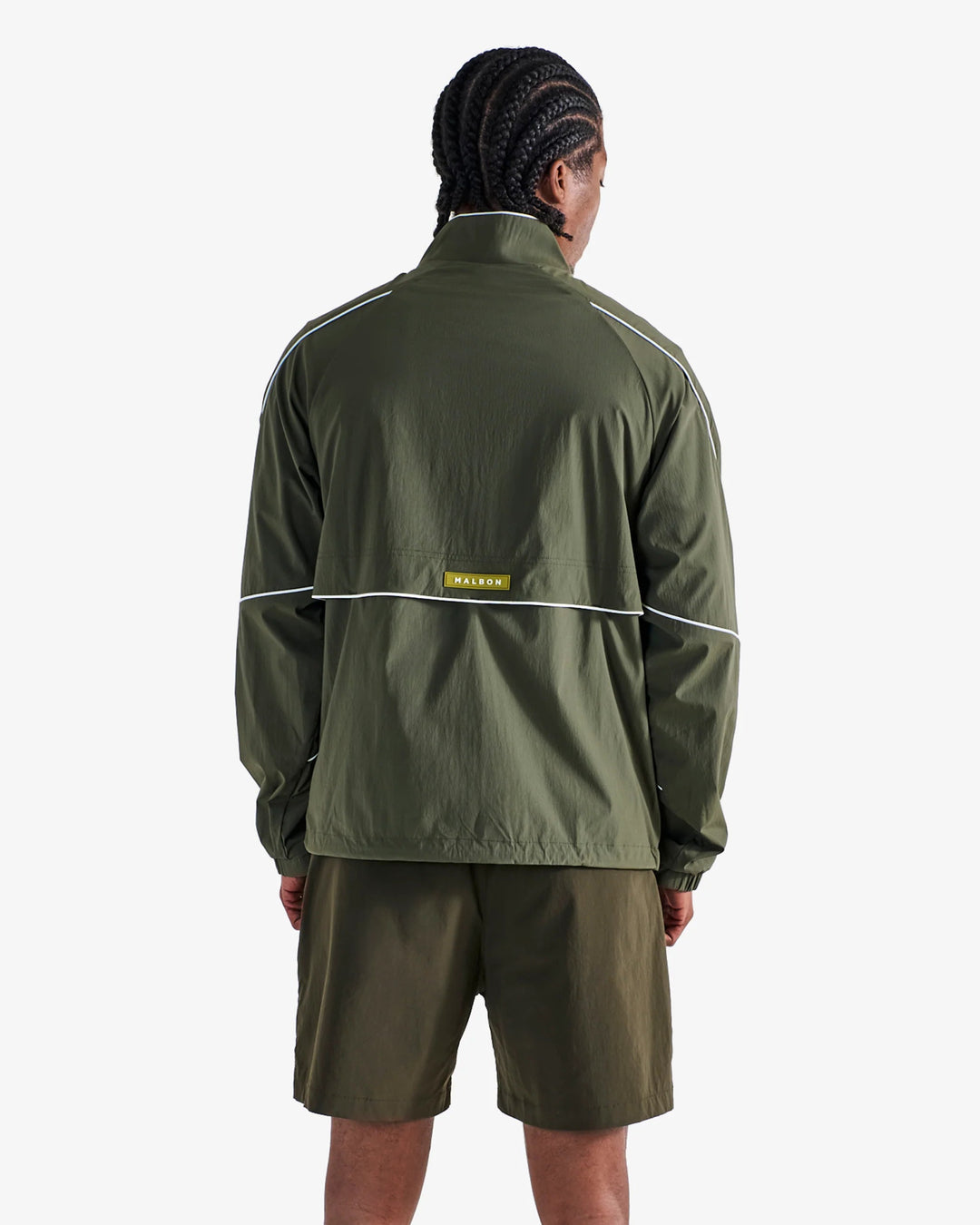 Malbon - Riva Nylon Jacket in Cypress Green - Kalifornia Jean Bar