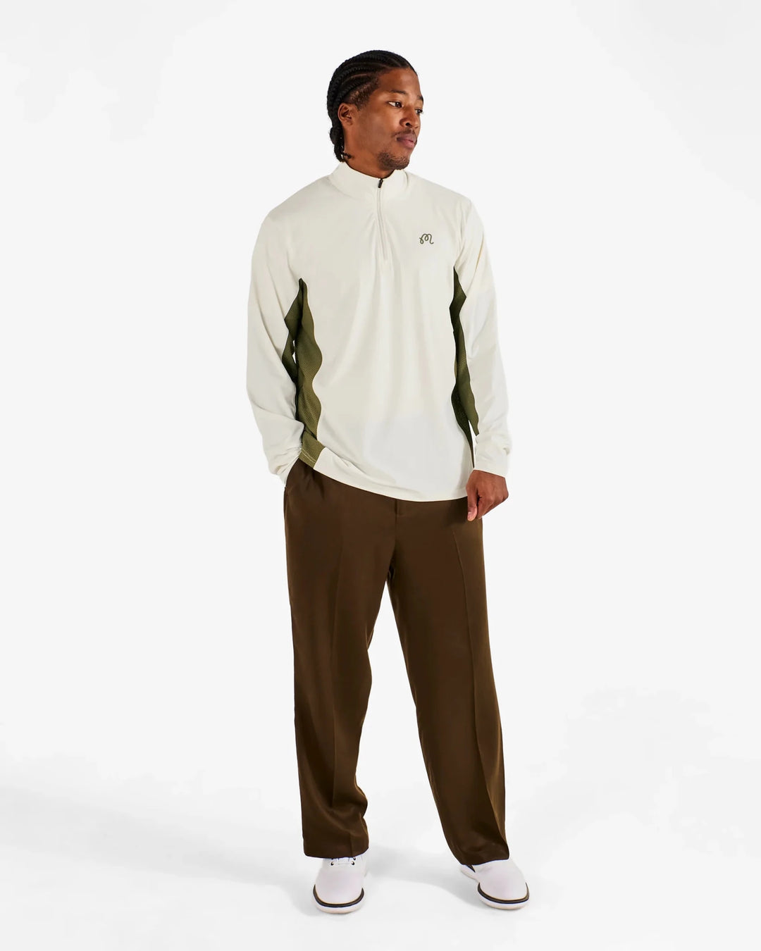 Malbon - Santiago Mid Layer Midnight/White - Kalifornia Jean Bar