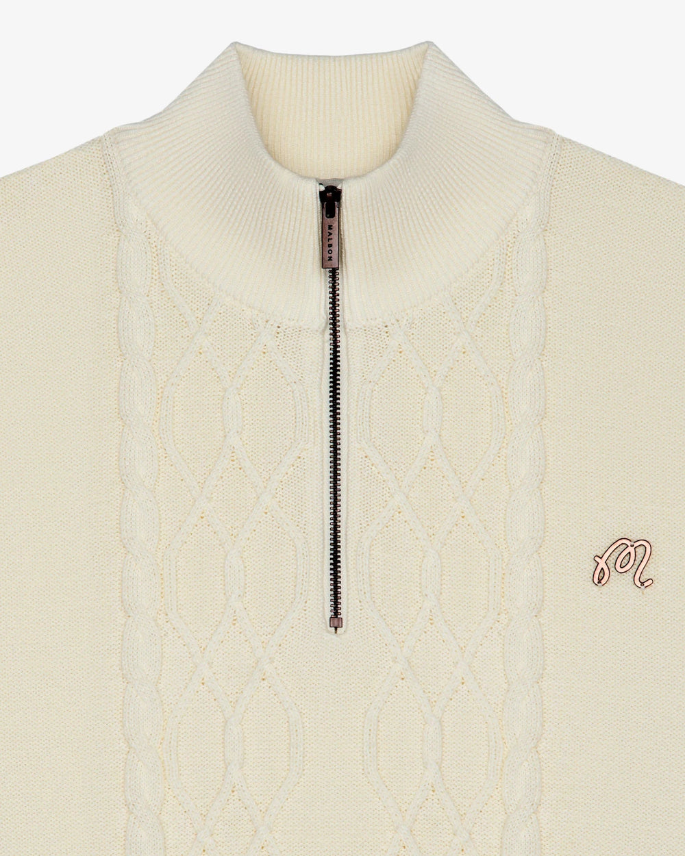 Malbon - Santoro Sweater in Cream - Kalifornia Jean Bar