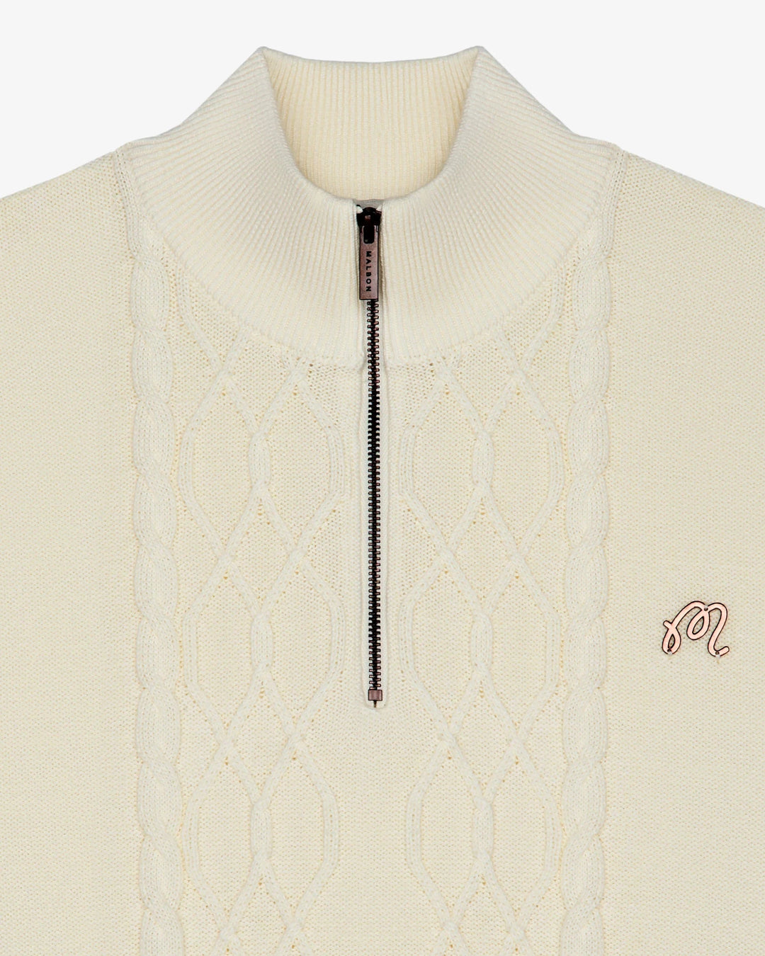 Malbon - Santoro Sweater in Cream - Kalifornia Jean Bar