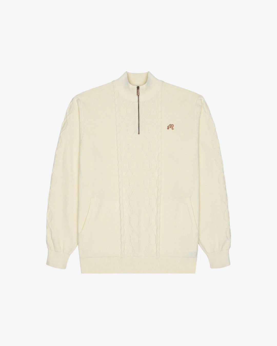 Malbon - Santoro Sweater in Cream - Kalifornia Jean Bar