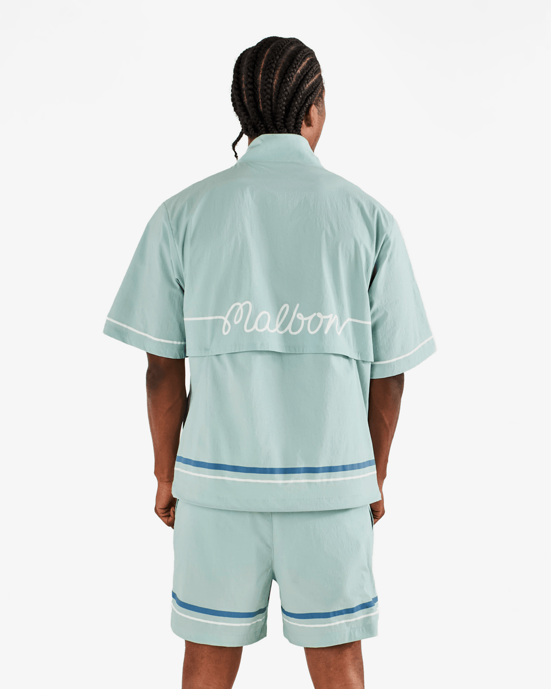 Malbon - Scooter Playa Short In Surf Spray - Kalifornia Jean Bar