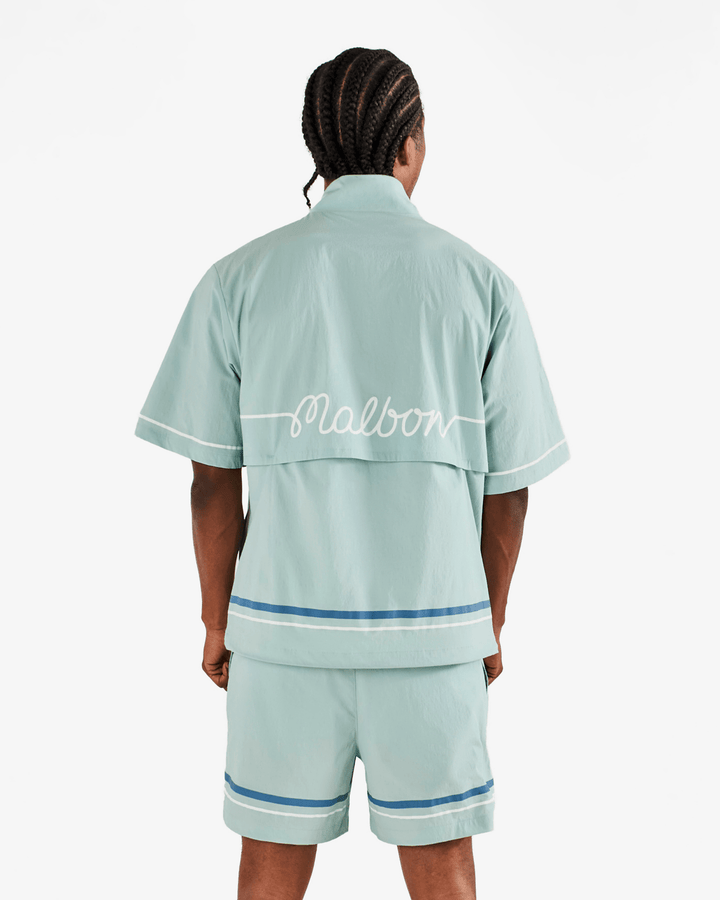 Malbon - Scooter Playa Short In Surf Spray - Kalifornia Jean Bar
