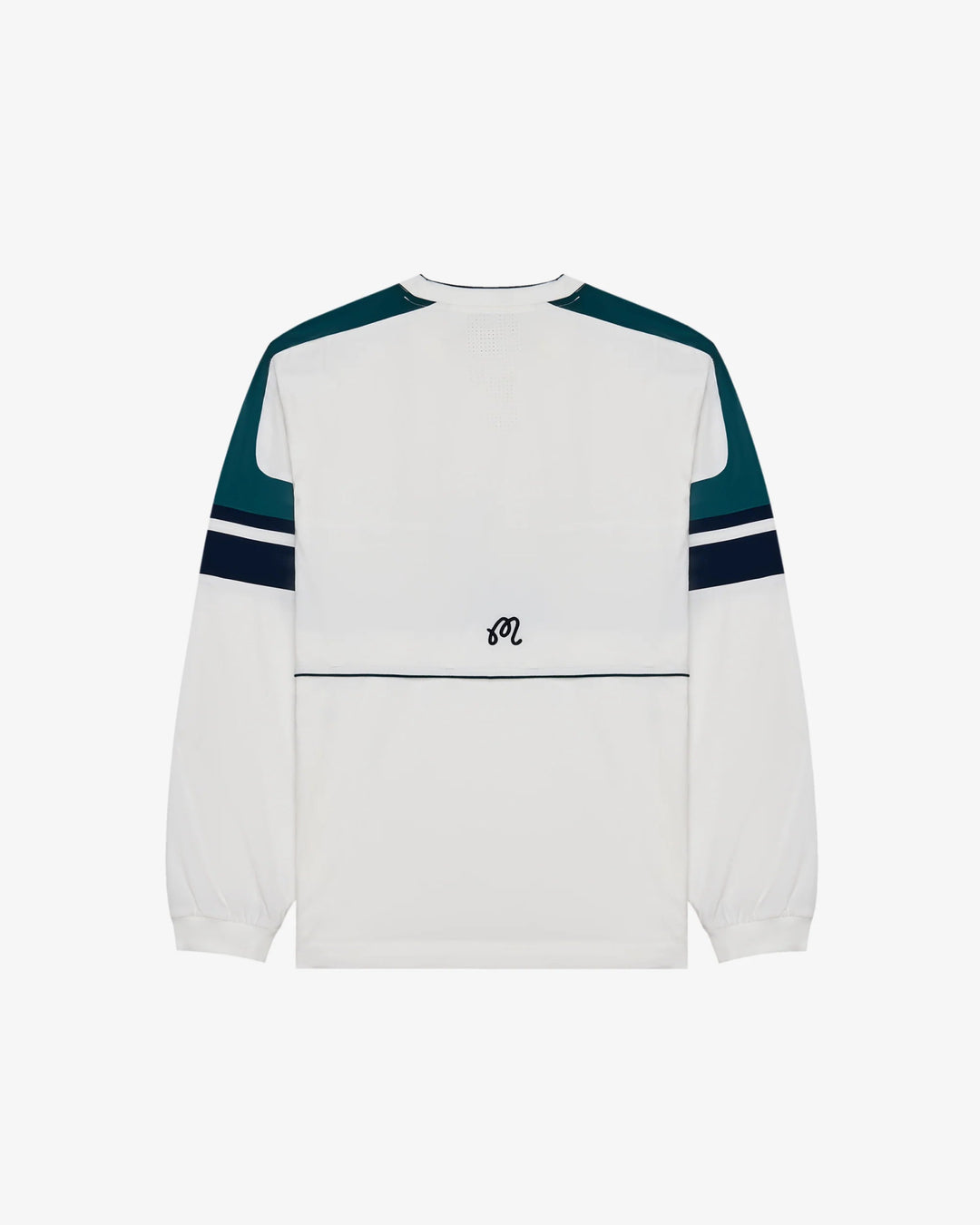 Malbon - Sportiva Nylon Popover in White - Kalifornia Jean Bar