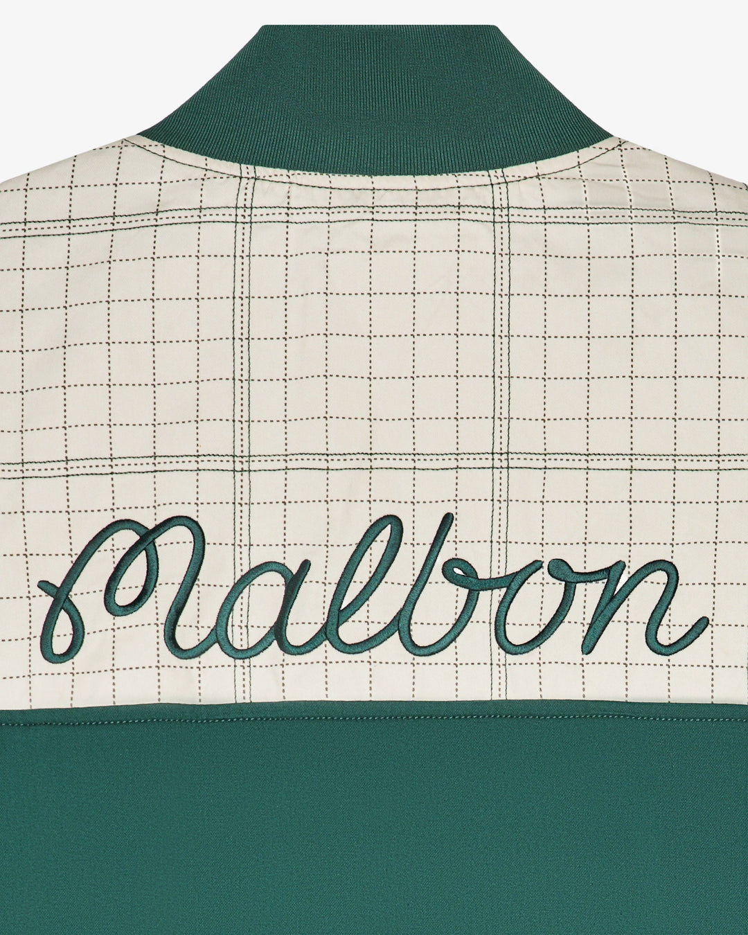 Malbon - Spruce Quarter Zip Hunter Green/Ivory - Kalifornia Jean Bar