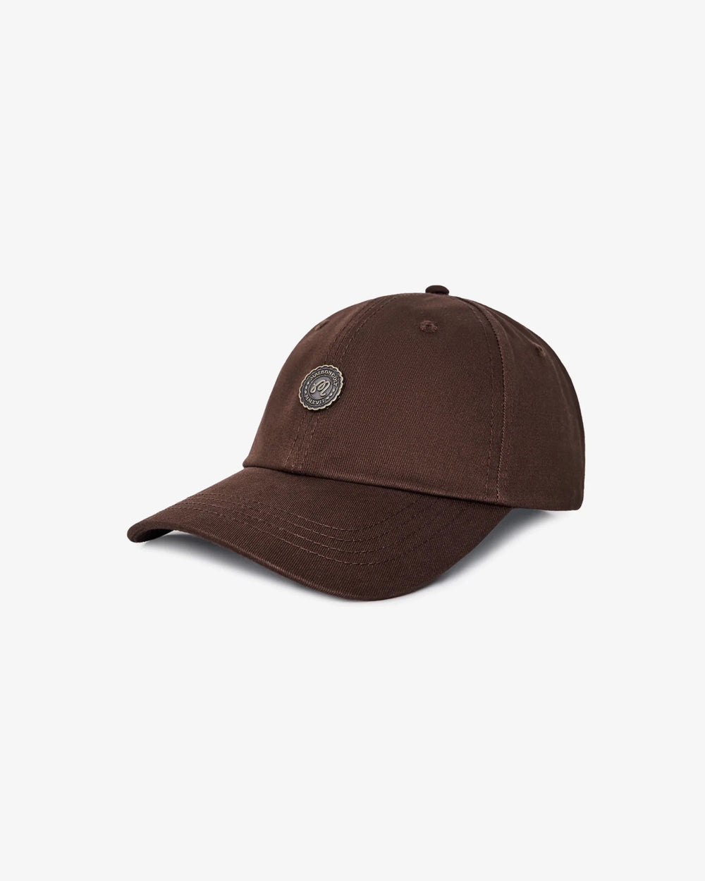 Malbon - Stamp Dad Hat in Brown - Kalifornia Jean Bar