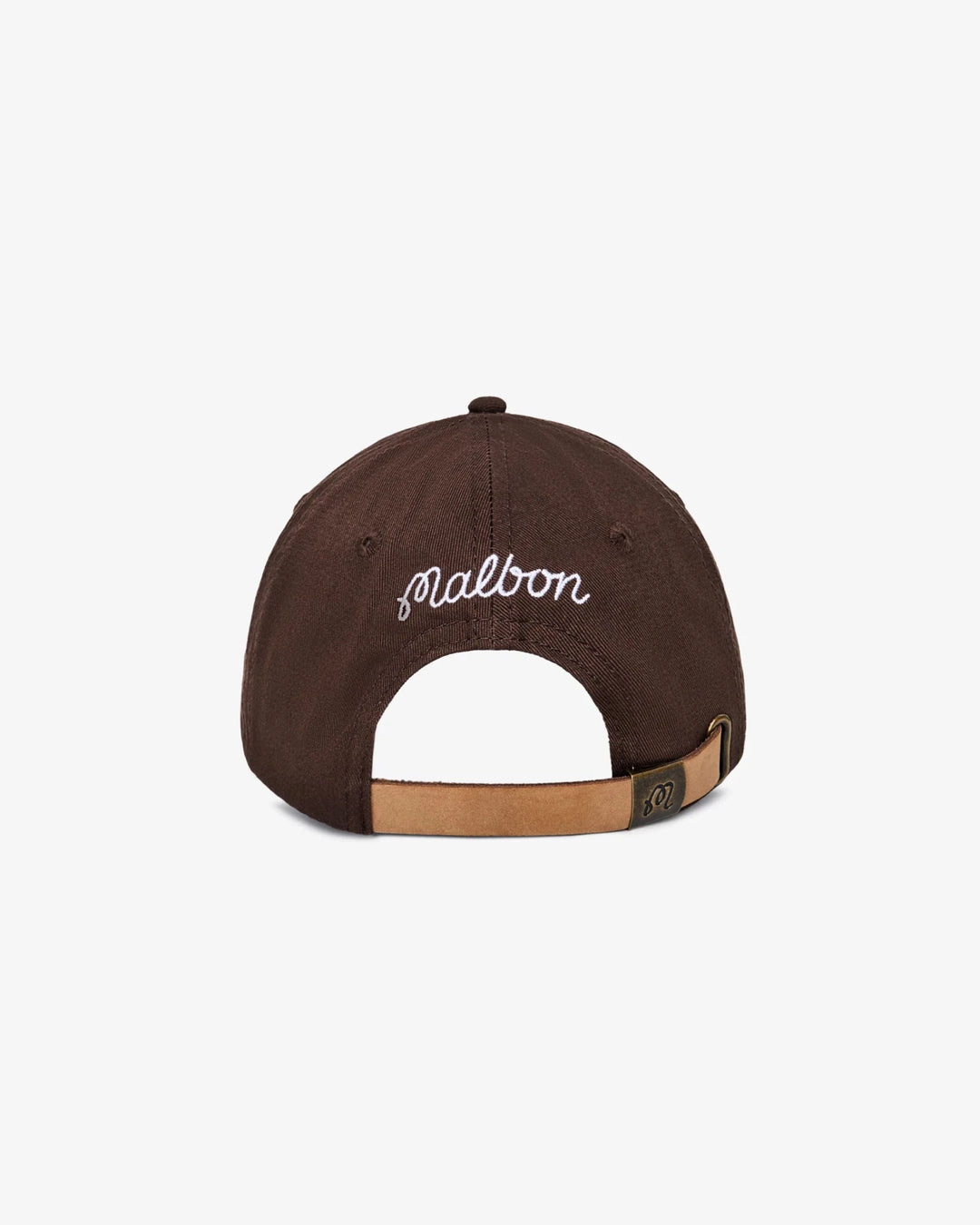 Malbon - Stamp Dad Hat in Brown - Kalifornia Jean Bar