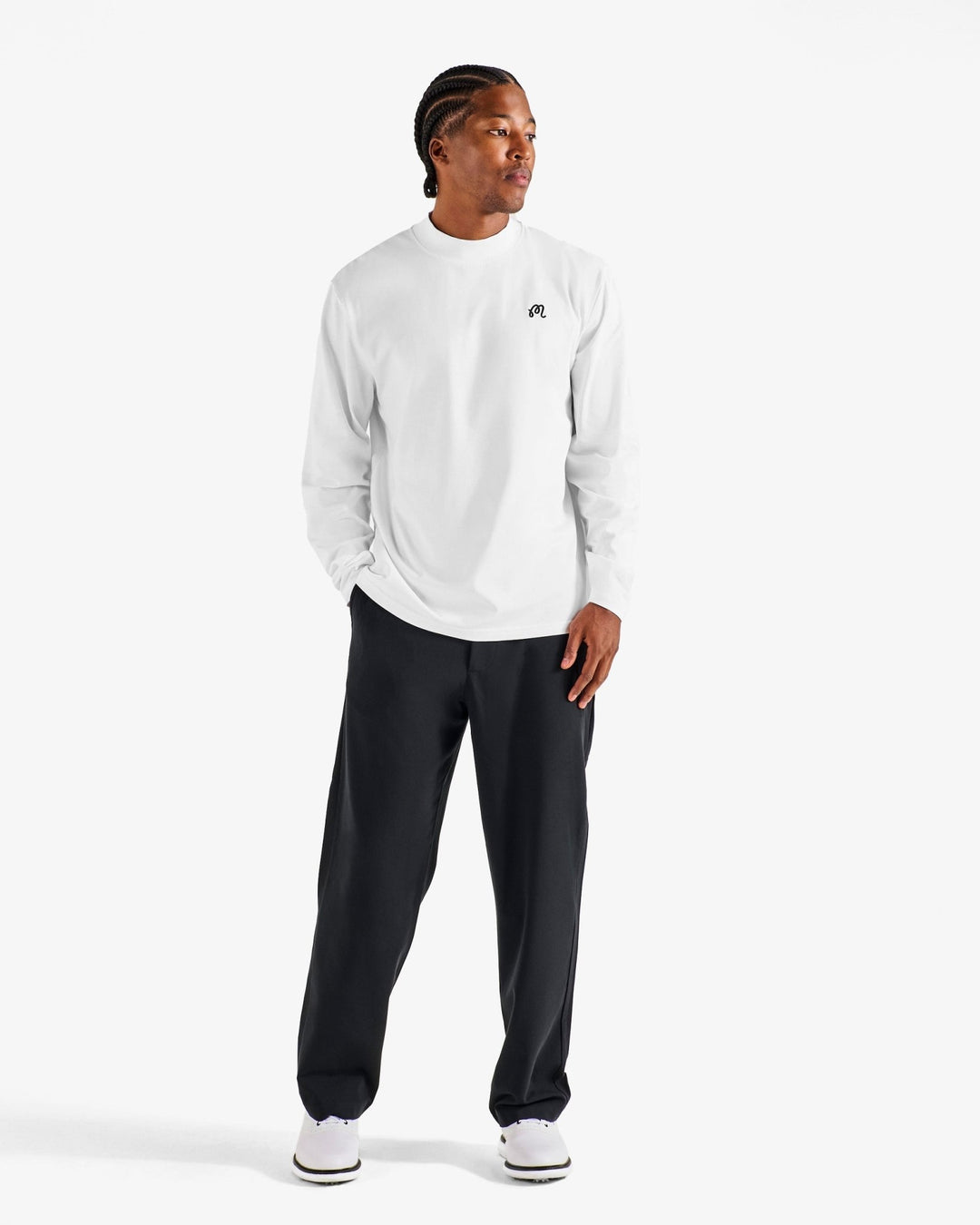Malbon - Upland Mockneck Tee - Kalifornia Jean Bar