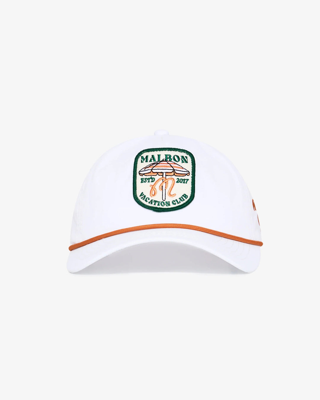 Malbon - VACATION CLUB NYLON ROPE HAT - WHITE - Kalifornia Jean Bar