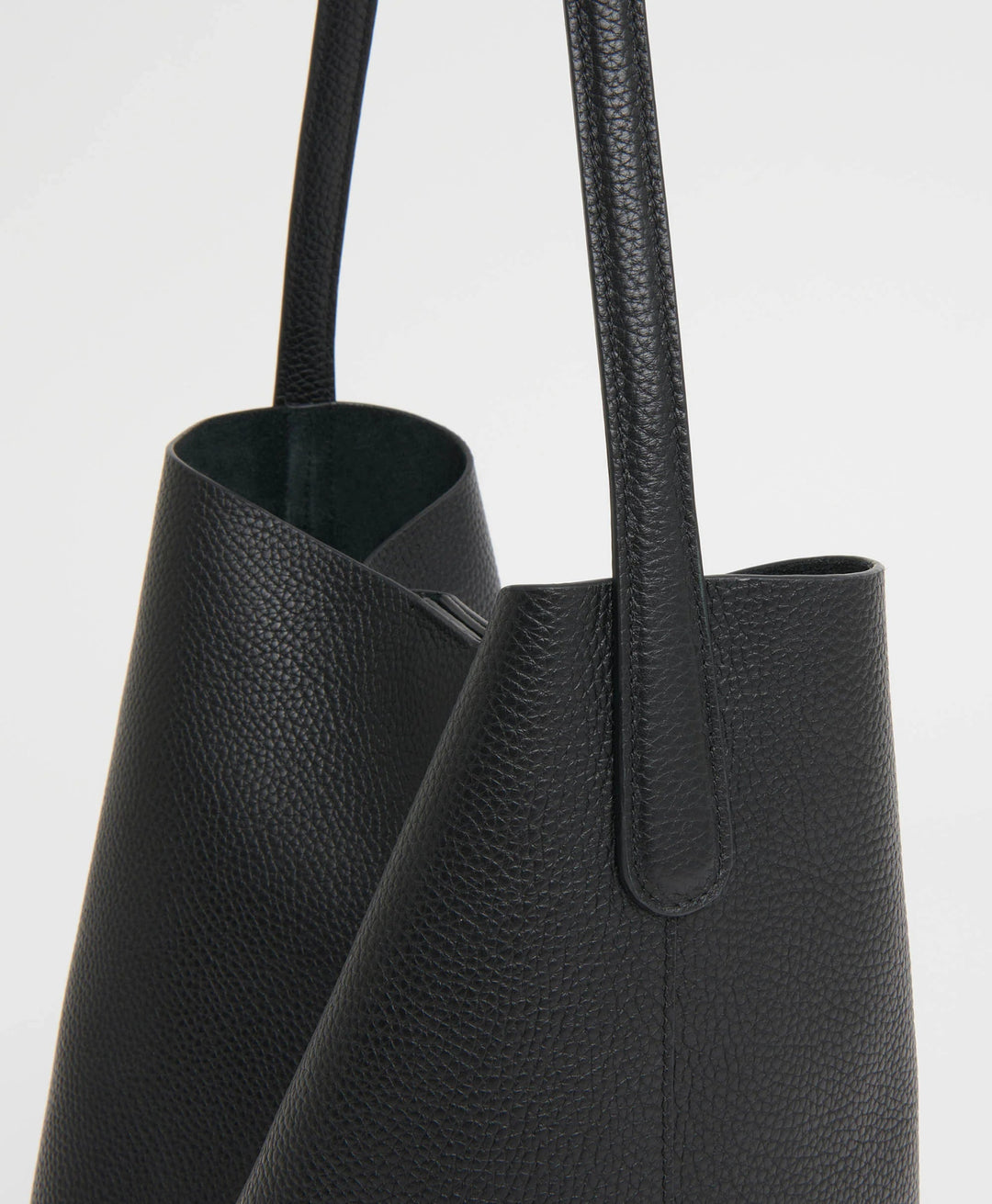 Mansur Gavriel - Everyday Cabas Black Bag - Kalifornia Jean Bar