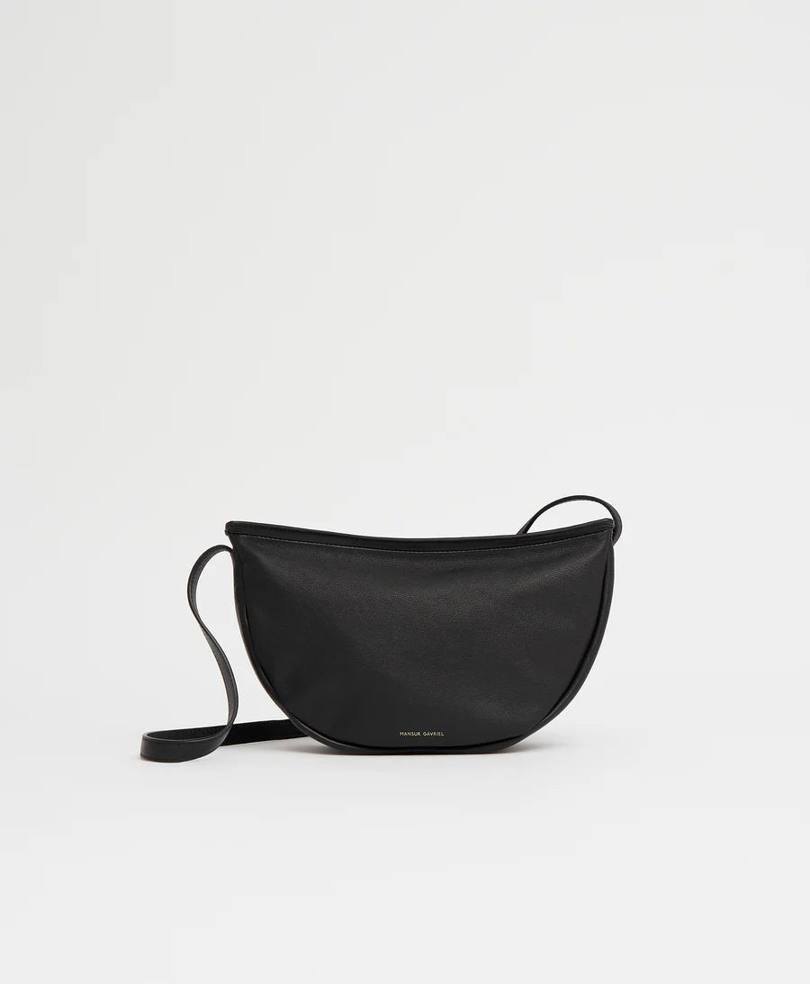 Mansur Gavriel - Moon Bag Black - Kalifornia Jean Bar