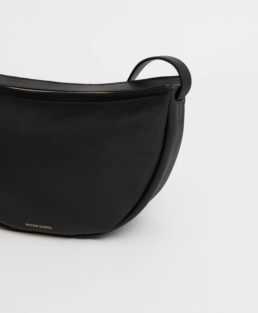 Mansur Gavriel - Moon Bag Black - Kalifornia Jean Bar