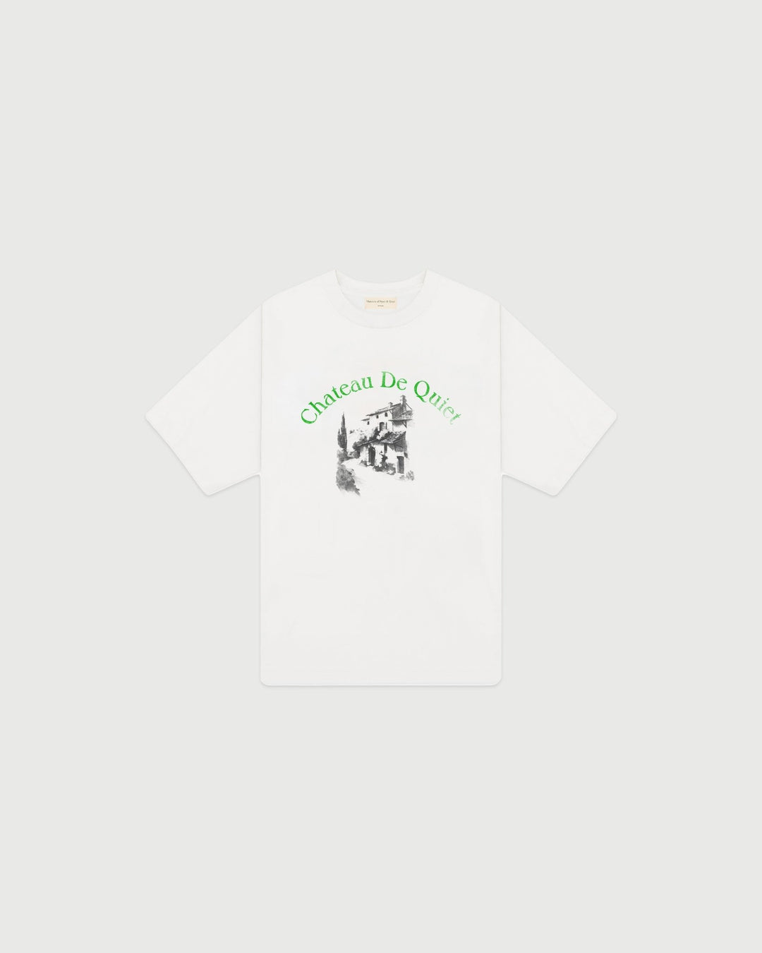 MoPQ - Chateau T-Shirt in White - Kalifornia Jean Bar