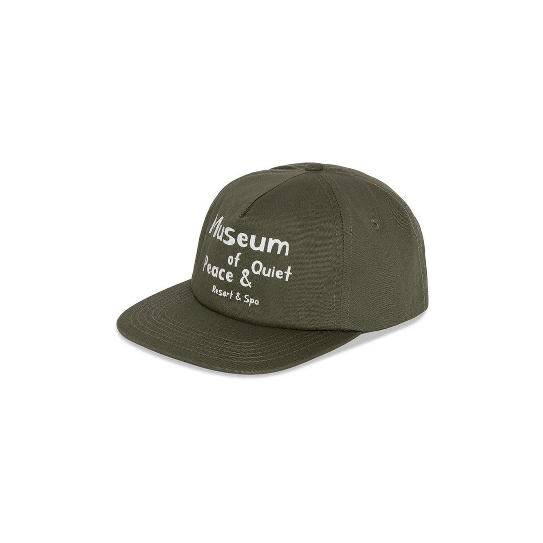 MoPQ - Resort Five Panel Hat in Olive - Kalifornia Jean Bar