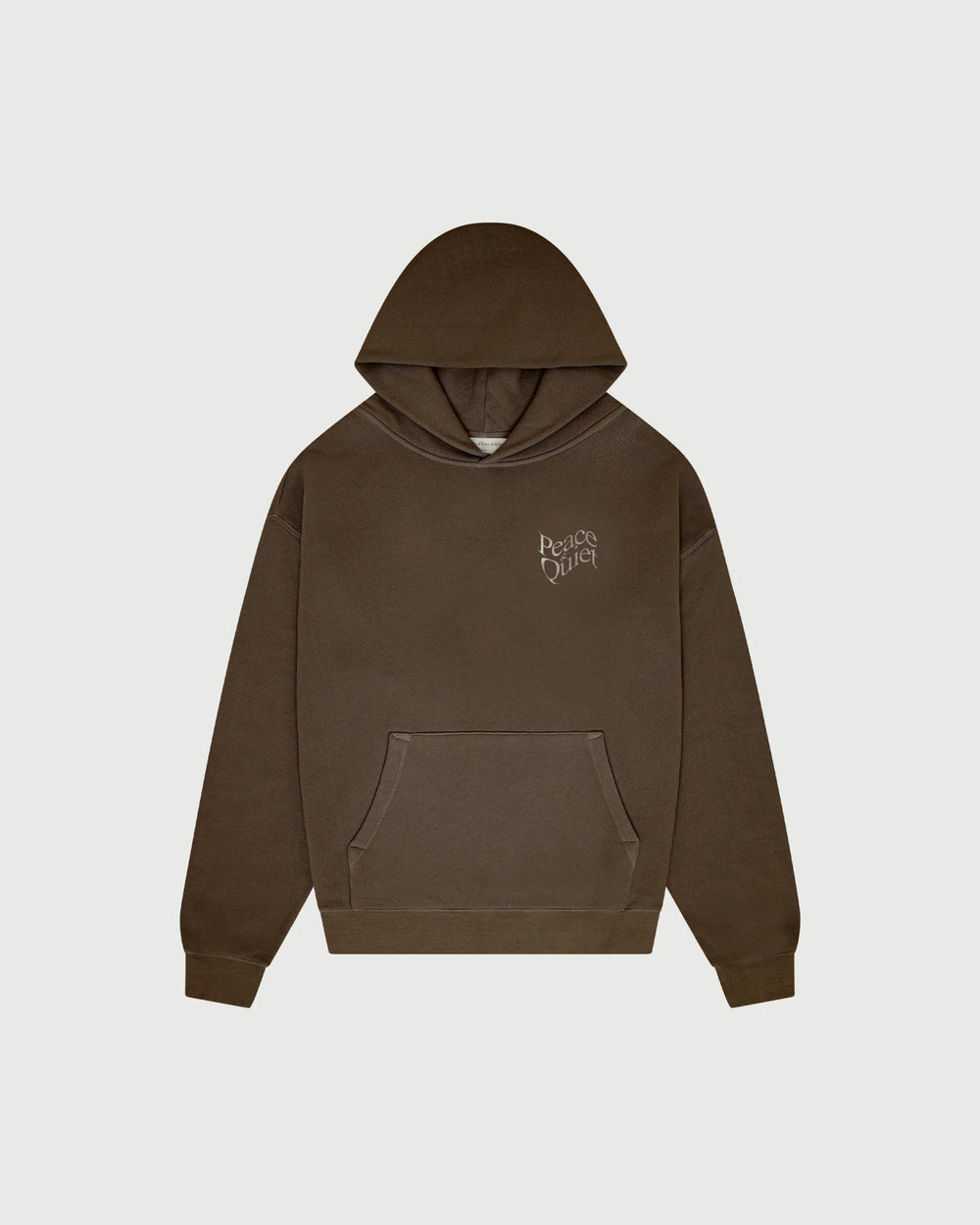 MoPQ - Warped Hoodie in Coffee - Kalifornia Jean Bar