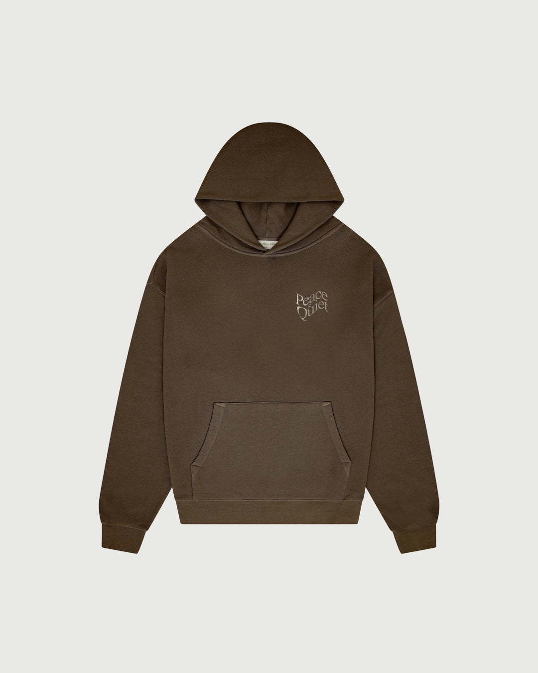 MoPQ - Warped Hoodie in Coffee - Kalifornia Jean Bar