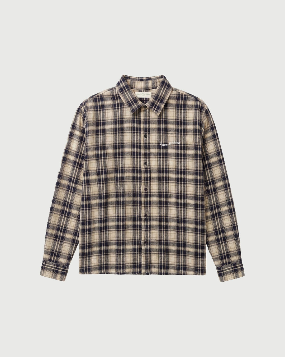 MoPQ - Wordmark Button Up Navy - Kalifornia Jean Bar