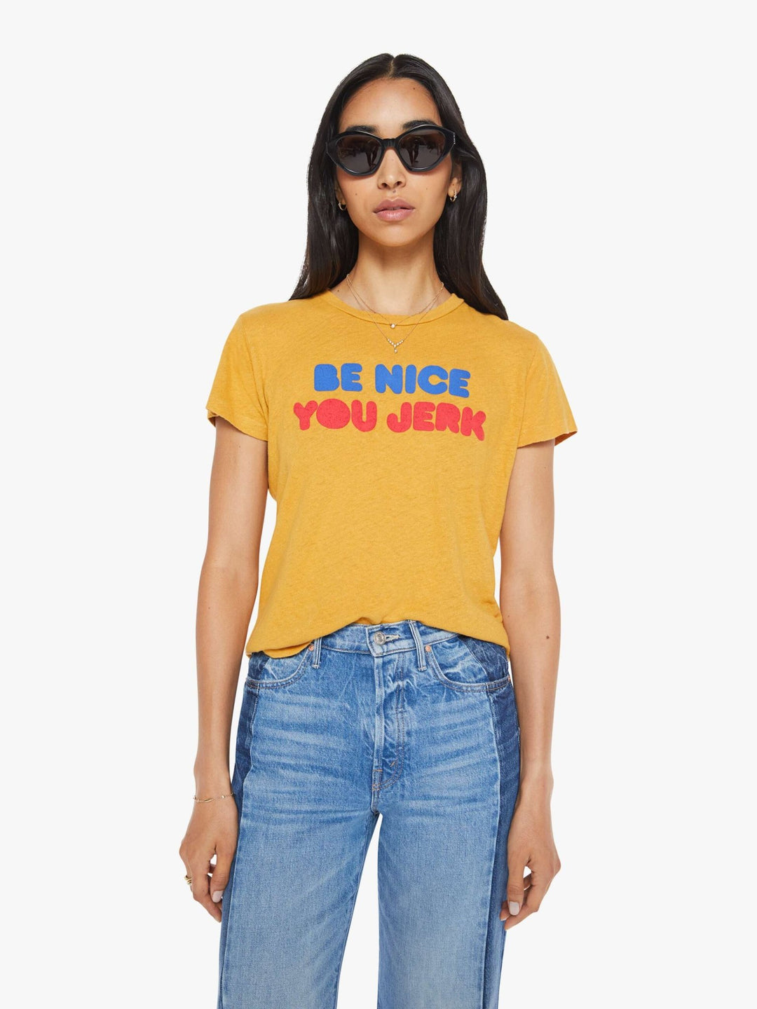 Mother - Be Nice You Jerk Sinful Tee - Kalifornia Jean Bar