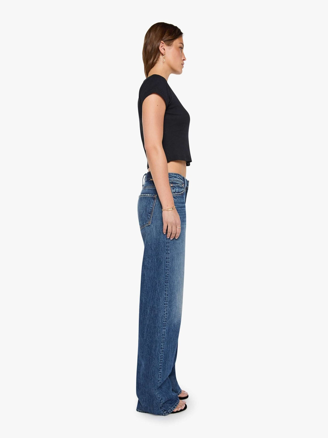 Mother - Dodger Zip Heel in 8 Track - Kalifornia Jean Bar