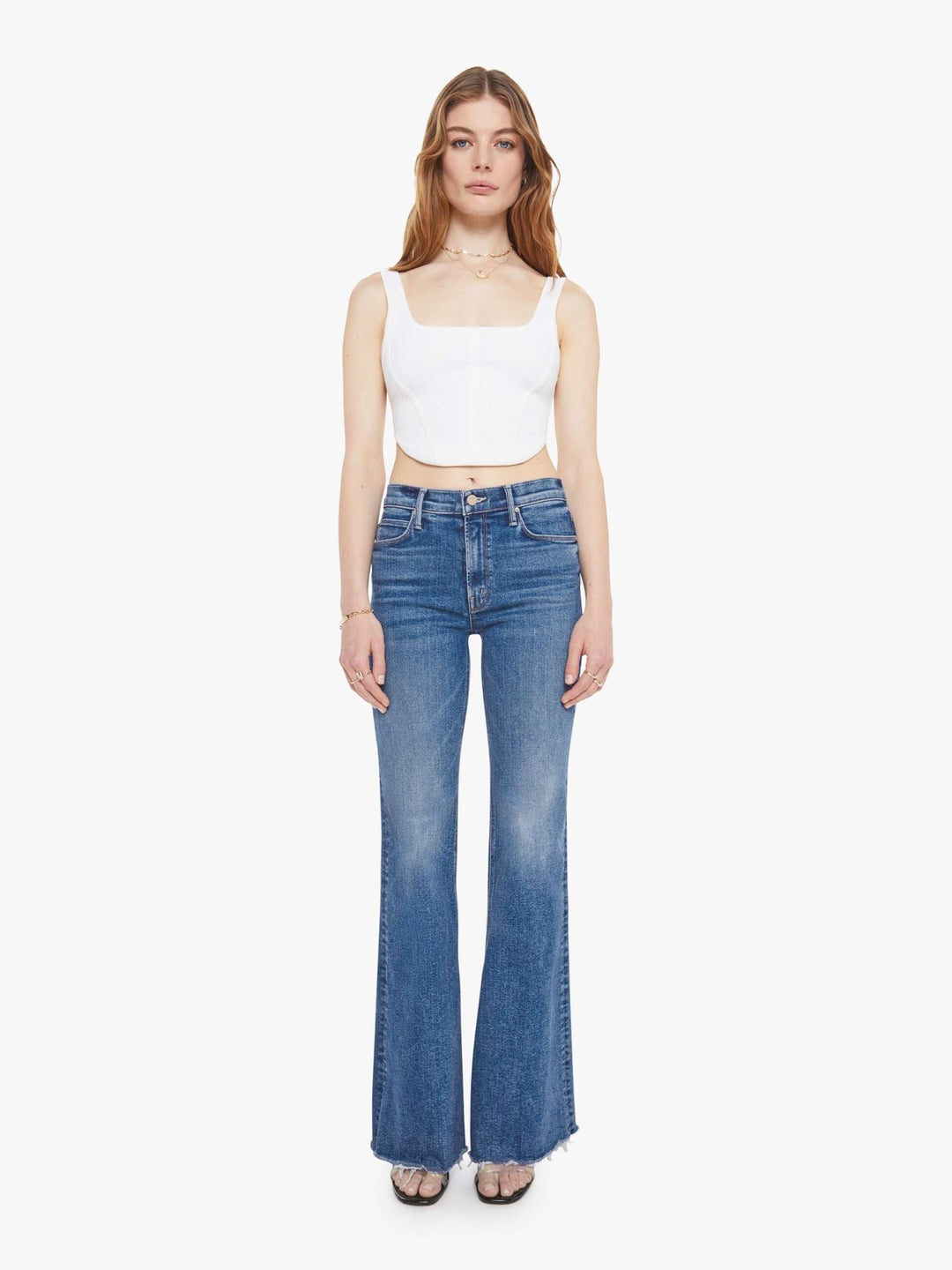 Mother - Doozy Sneak Fray Jean Let's Split - Kalifornia Jean Bar