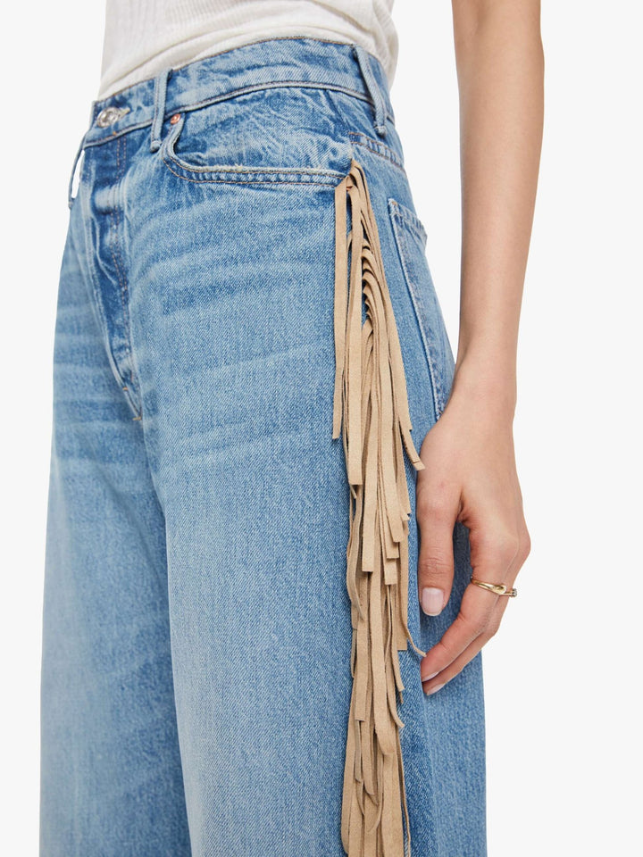 Mother - Fringe Half - Pipe Button Sneak in Folkstar - Kalifornia Jean Bar