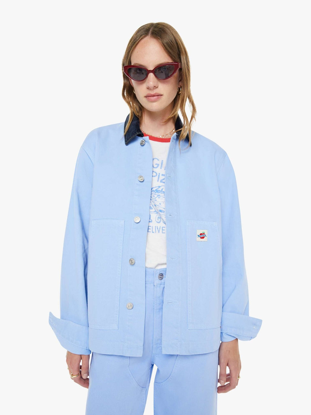 Mother - Frontline Jacket Vista Blue - Kalifornia Jean Bar