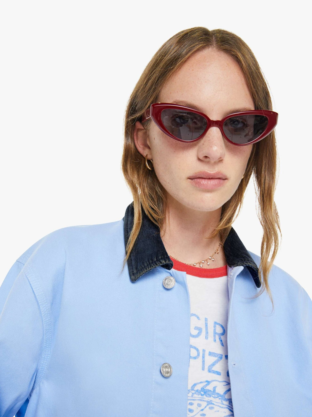 Mother - Frontline Jacket Vista Blue - Kalifornia Jean Bar