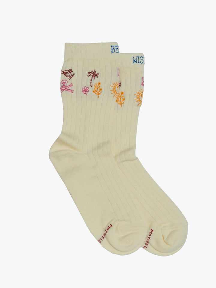 Mother - Half Step Sock in Best Wishes - Kalifornia Jean Bar