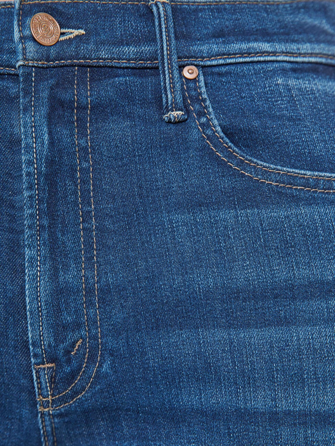 Mother - Kick It Straight leg Jean in Troublemaker - Kalifornia Jean Bar