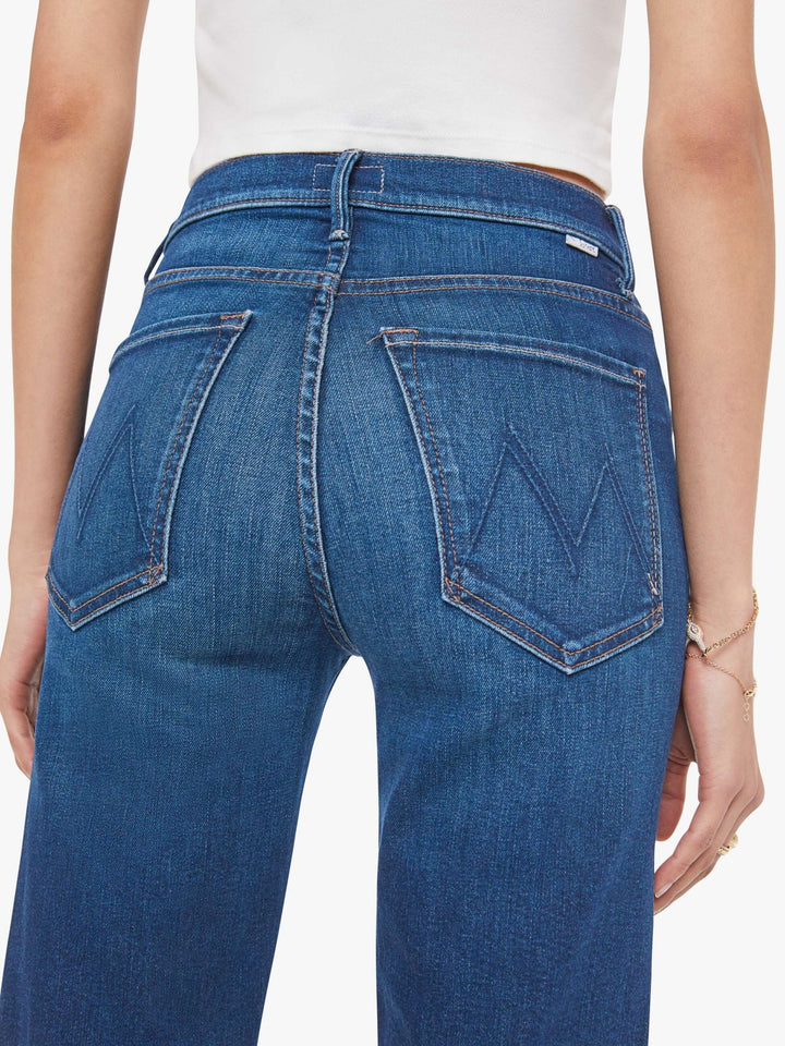 Mother - Kick It Straight leg Jean in Troublemaker - Kalifornia Jean Bar