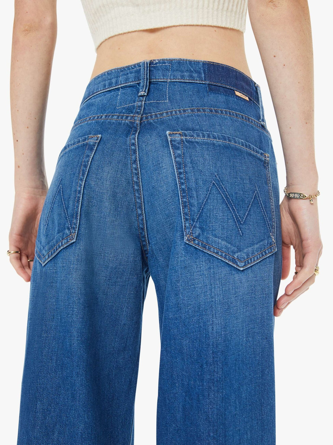 Mother - Mid Rise Maven Skimp Big Tipper - Kalifornia Jean Bar