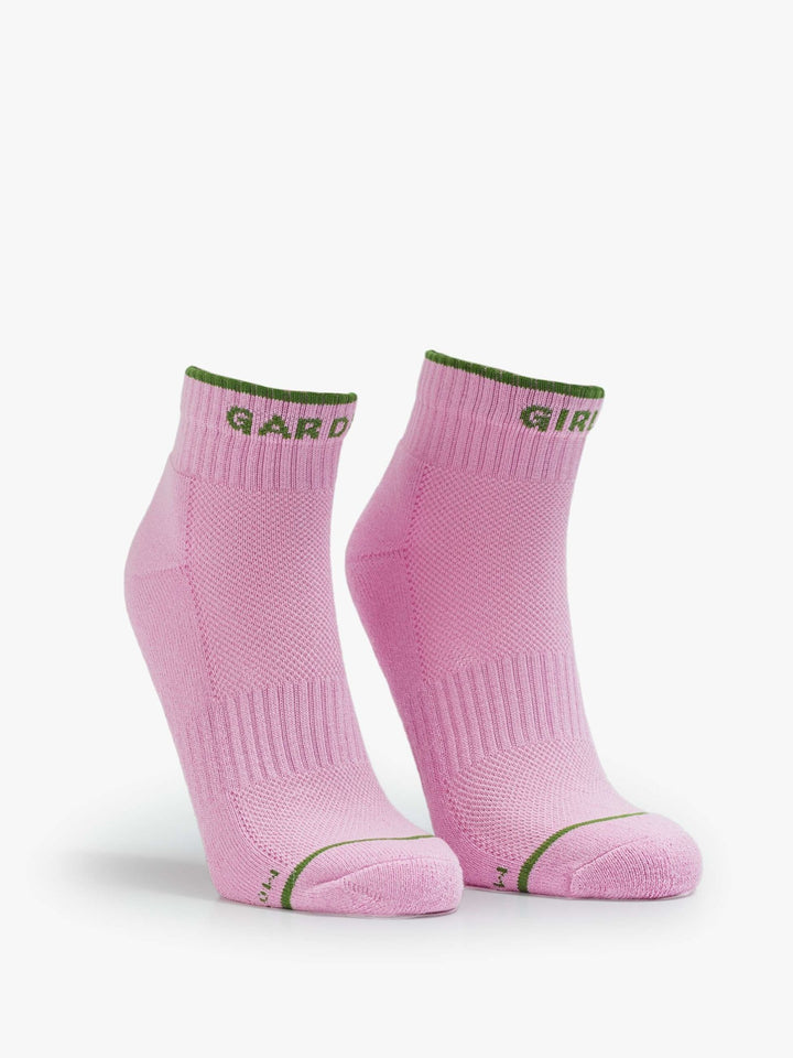 Mother - Pink Garden Girl Baby Steps Ankle Sock - Kalifornia Jean Bar