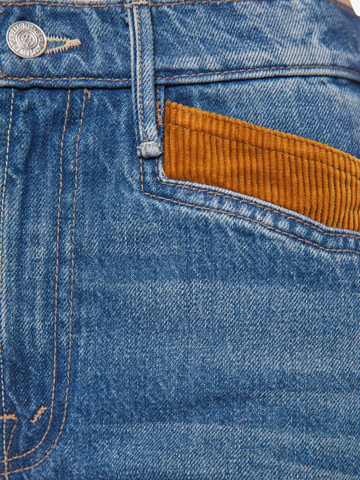 Mother - Pointy Pocket Doozy Heel in Remember When - Kalifornia Jean Bar