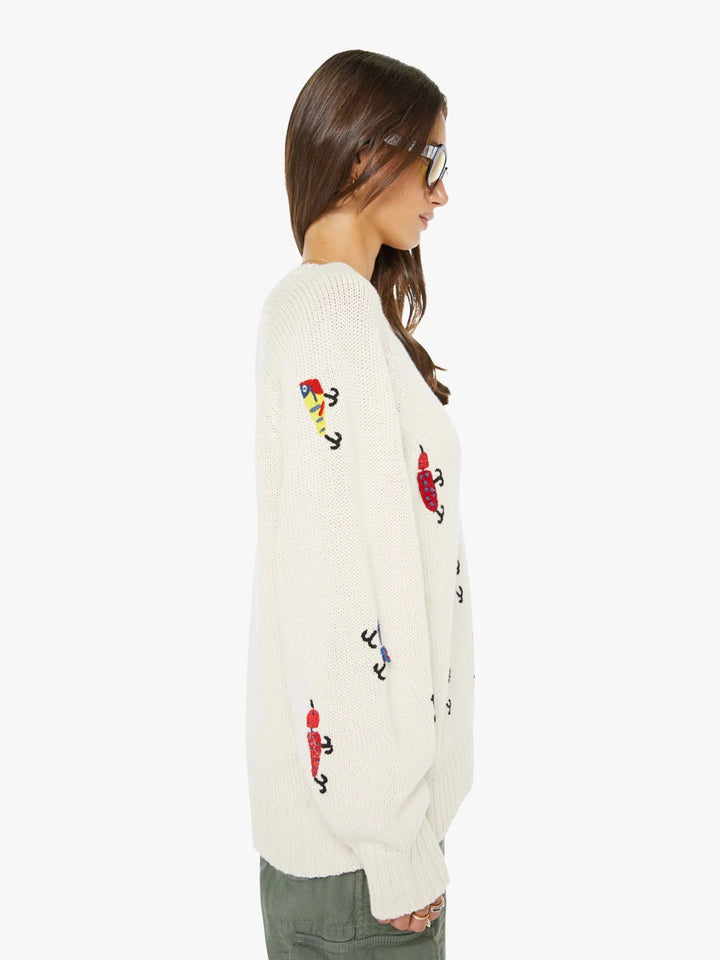 Mother - Raglan Pullover in Catch of The Day - Kalifornia Jean Bar