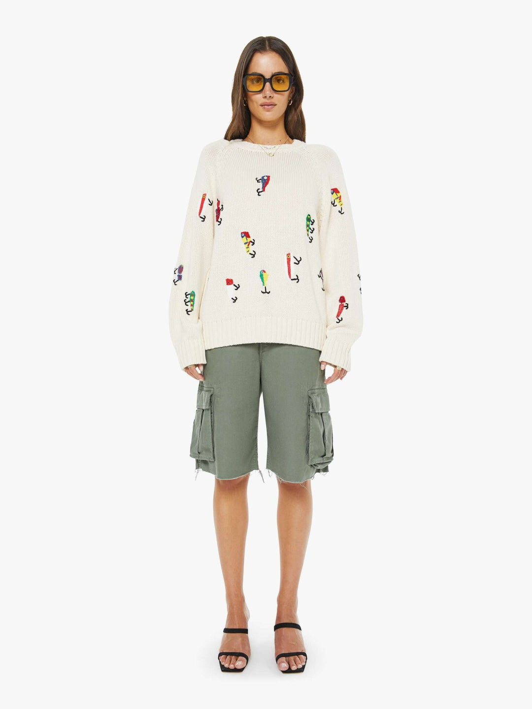Mother - Raglan Pullover in Catch of The Day - Kalifornia Jean Bar