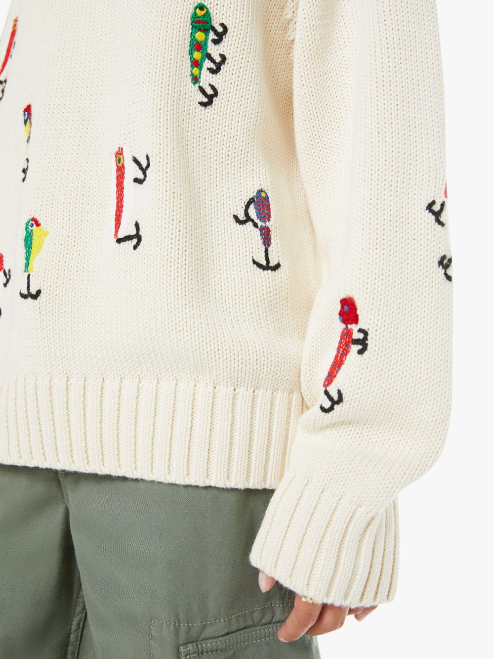 Mother - Raglan Pullover in Catch of The Day - Kalifornia Jean Bar