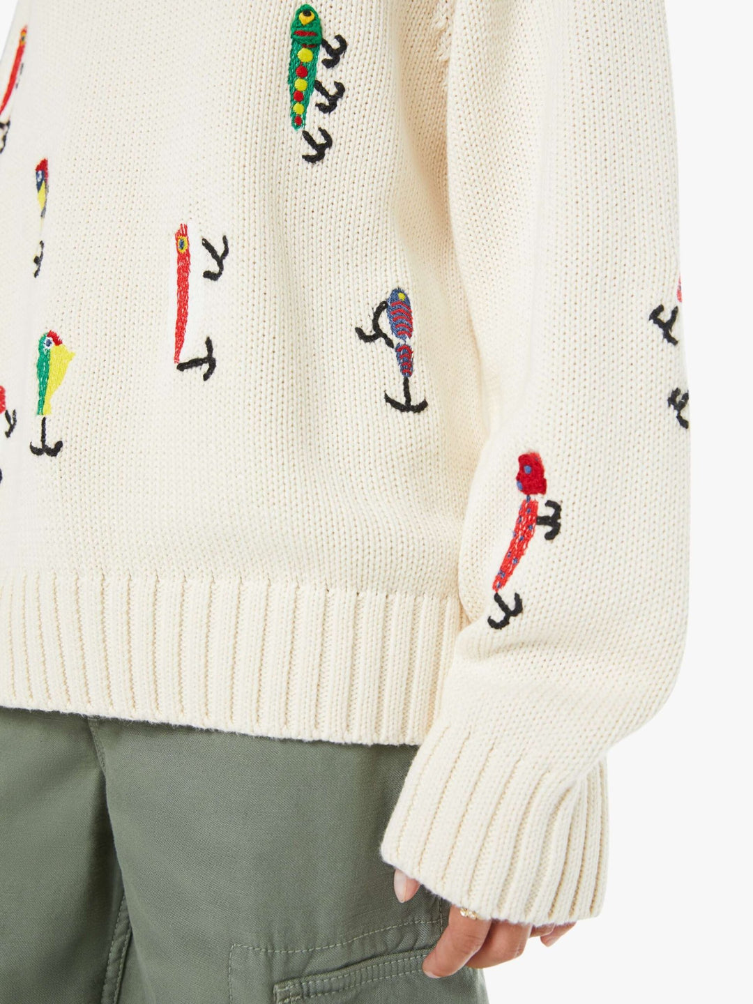 Mother - Raglan Pullover in Catch of The Day - Kalifornia Jean Bar