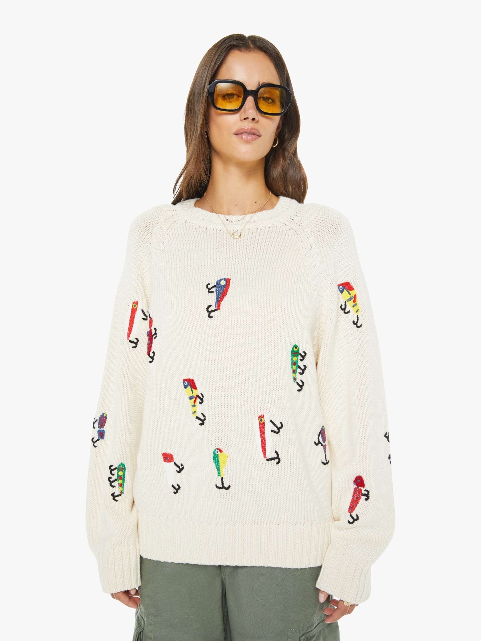 Mother - Raglan Pullover in Catch of The Day - Kalifornia Jean Bar ...