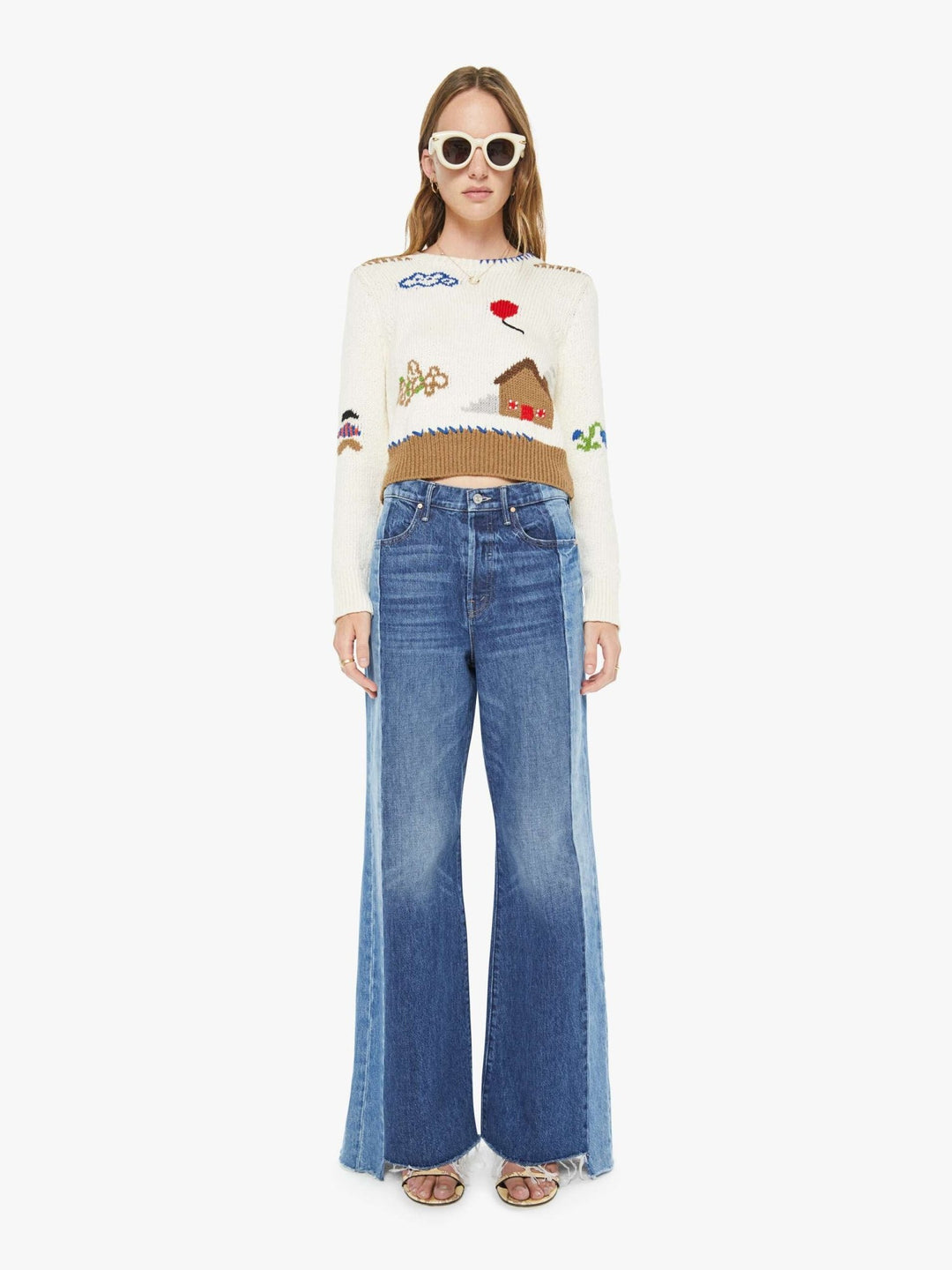 Mother - Shrunken Pullover Little House on The Prarie - Kalifornia Jean Bar