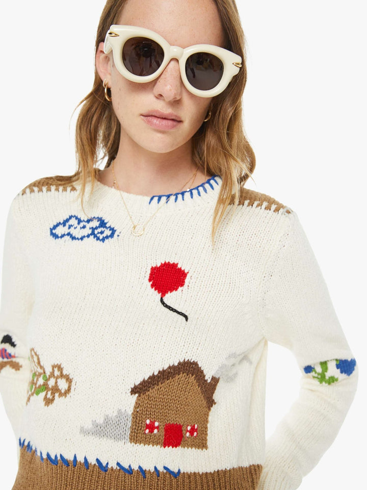 Mother - Shrunken Pullover Little House on The Prarie - Kalifornia Jean Bar