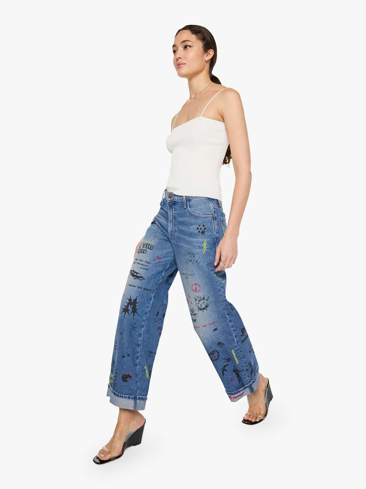 Mother - Smoothie Flood Cuff in Tootsie - Kalifornia Jean Bar
