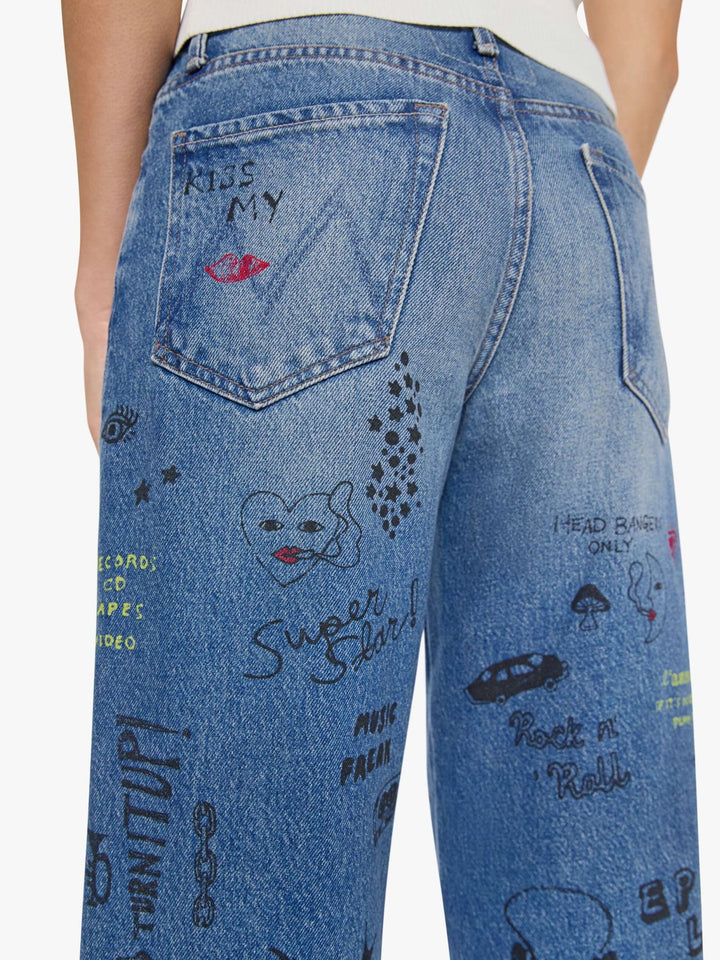 Mother - Smoothie Flood Cuff in Tootsie - Kalifornia Jean Bar