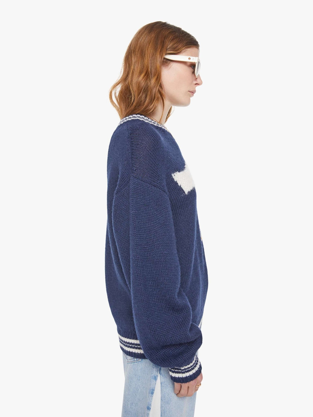 Mother - Stoned Birds Oversized Jumper - Kalifornia Jean Bar