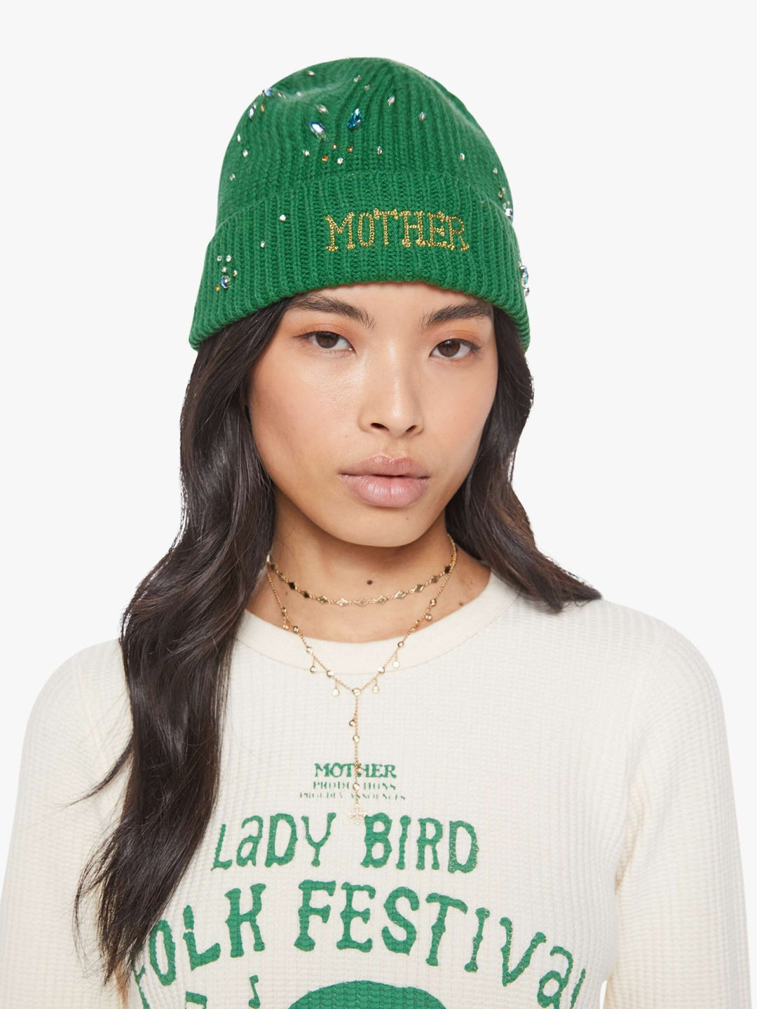 Mother - The Beanie in Green - Kalifornia Jean Bar