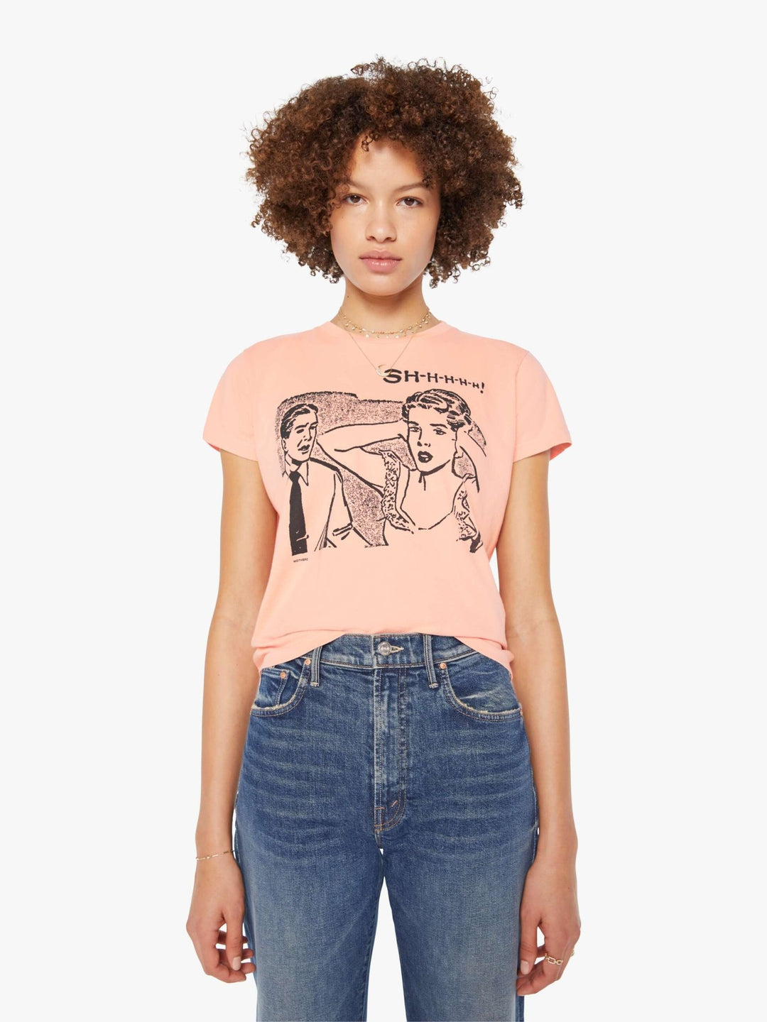 Mother - The Boxy Goodie Goodie in Shhhh - Kalifornia Jean Bar