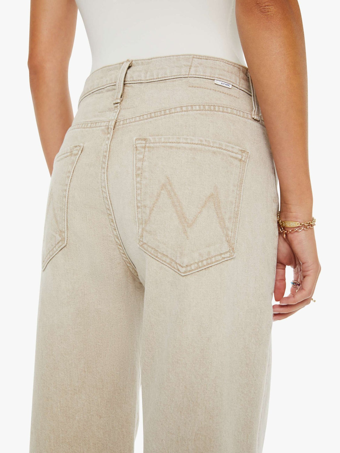 Mother - The Dodger Sneak Jean in Caramel - Kalifornia Jean Bar