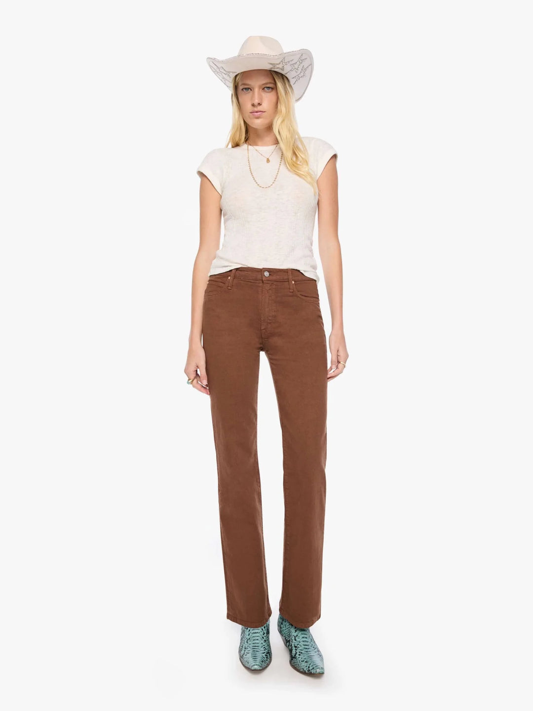 Mother - The Kick it Jean in Bison - Kalifornia Jean Bar