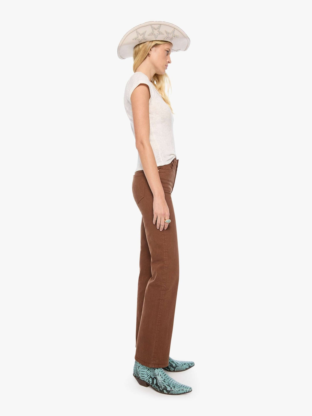 Mother - The Kick it Jean in Bison - Kalifornia Jean Bar
