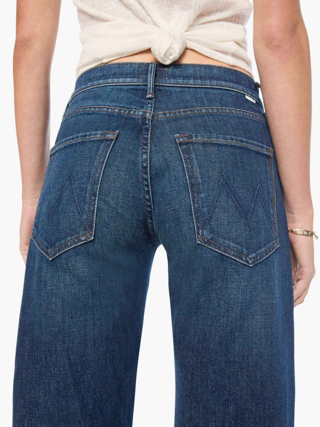 Mother - The Mid Rise Lasso Sneak That Belongs In A Museum - Kalifornia Jean Bar