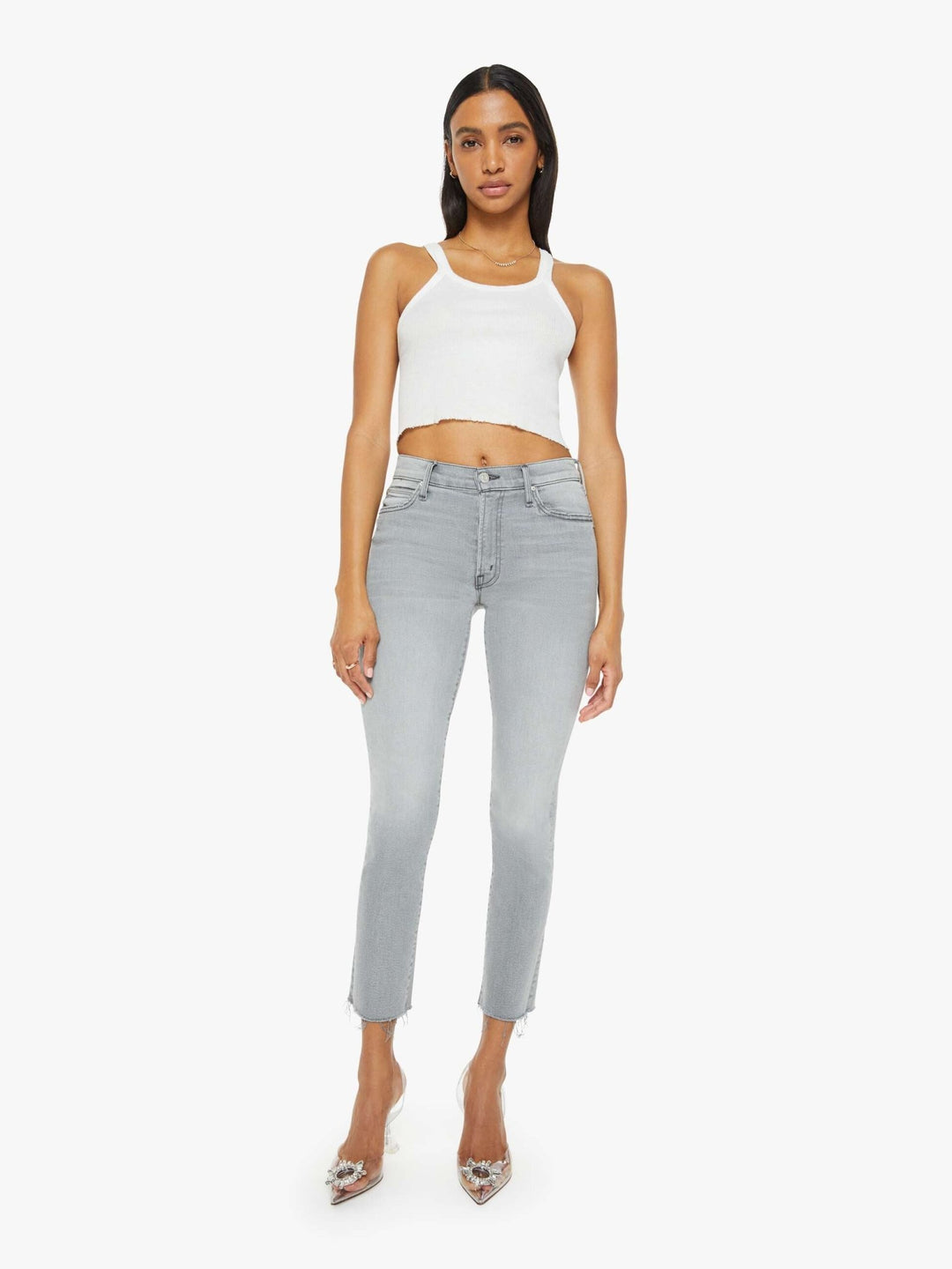 Mother - The Rascal Ankle Fray Noted - Kalifornia Jean Bar